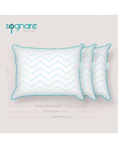 Almohada Sognare Queen Firme