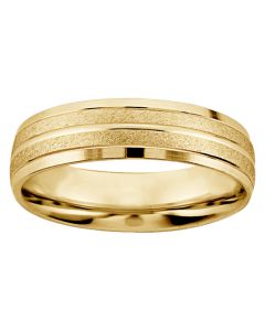 Argolla Oro Amarillo 6 MM