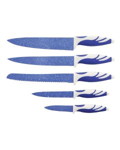 Set de 5CUCHILLOS Azules