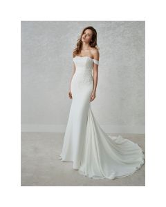 Vestido Novia Corte Sirena