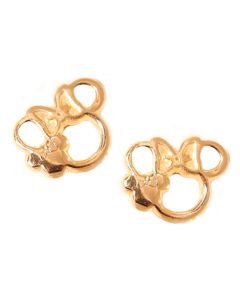 Aretes Recto Mouse Niña
