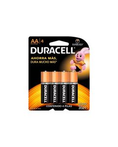 Blister con 4 Pilas AA ALC
