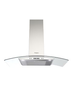 Campana con VIDRIO Curvo de Pared 90CM