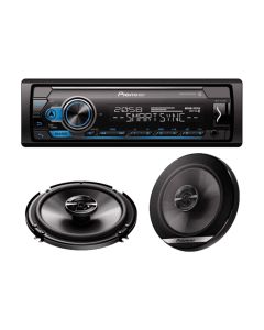 Paquete Autoestéreo con BOCINAS, Bluetooth