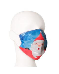Cubrebocas Navideño