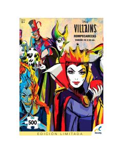 Rompecabezas Rectangular Coleccionable Villanos