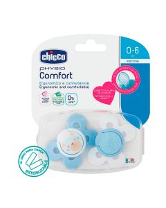 Physio Comfort Boy Sil 0-6M 2 PCC