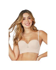 Brasier Strapless Espalda Ancha