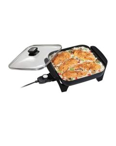 Sartén Eléctrico con TAPA Cristal
