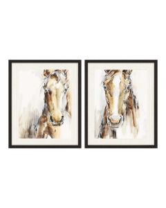 Set 2 Cuadros Gift Horse