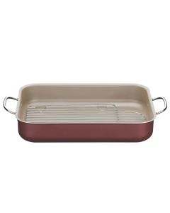 Asadera Rectangular con REJILLA