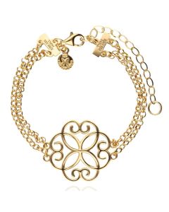 Pulsera Doble Cadena Leonora