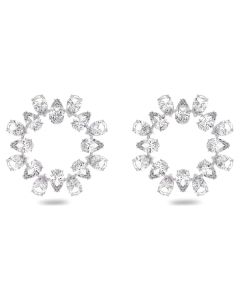 Pendientes MILLENIA:PE Cir PR WHITE / RHS