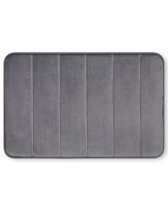 Tapete de Baño Foam Rayas Dkgrey