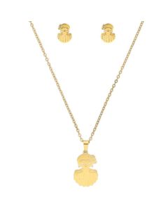 Set Collar y Aretes Adelita