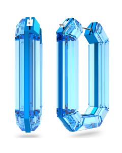 Pendientes LUCENT:PE Hoop Octagon AQUA / ALU