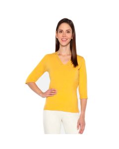 Blusa ESC / V Calado M 3 / 4
