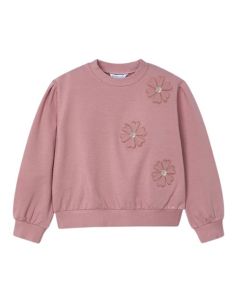 Pullover Aplique Flor