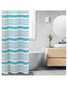 Cortina de Baño Aqua Stripes