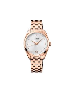 Reloj Dama Belluna II Pvdrosa Platadiam AUT