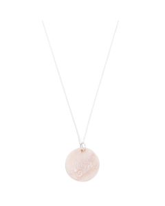 Dije Madreperla Encaje con CADENA