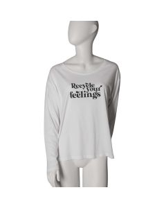 Camiseta de Manga Larga con Print