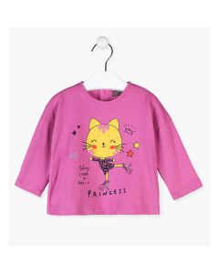 Camiseta de Manga Larga con Prints