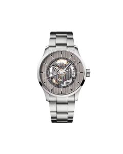 Reloj CAB.MULTIFORT Skeleton CARAT. Plata