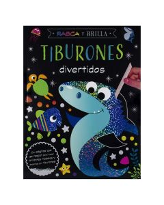 Rasca y BRILLA: Tiburones Divertidos