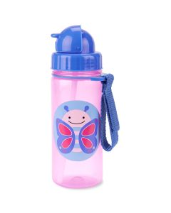 Termo con Popote Mariposa