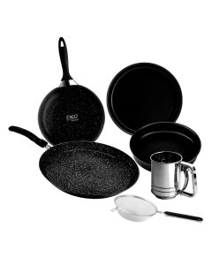 Set 2SARTENES 2MOLDES un CERNIDOR / COLADOR