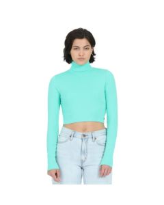Blusa Oriel Turtleneck Electric Green COTTON / P