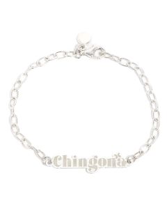 Pulsera Chingona Calligraphy