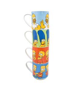 Juego 4TARROS Apilables Simpsons