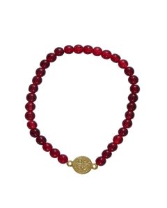 Pulsera Roja Pater San Benito
