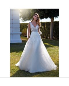 Vestido Princesa Tul y Encaje
