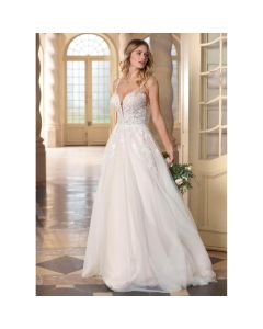Vestido Estilo Princesa Tul y Encaje