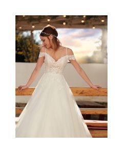 Vestido Estilo Princesa Tul y Encaje