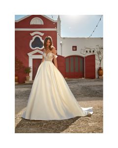 Vestido Estilo Princesa Mikado