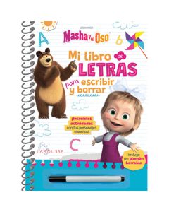 Masha y el Oso Mi Libro de Letras para ESCRIBIR