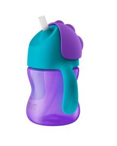 Vaso con Popote Flexible