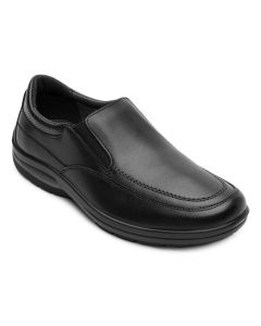 Zapato Escolar de Piel Mocasín Básico