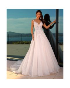 Vestido Estilo Princesa Tul con GLITTER