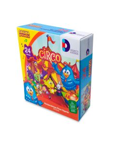el Circo de Gallina Pintadita Rompecabezas de 24
