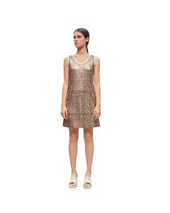 Short Metallic Dress