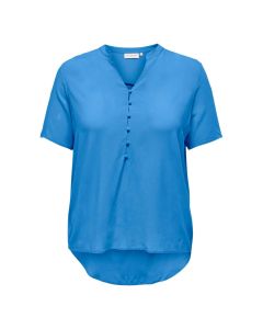 Blusa con Botones Manga Corta