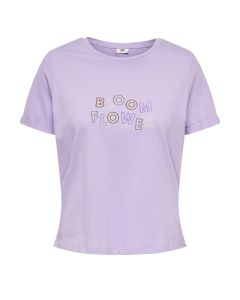 Playera Manga Corta Unicolor Estampado