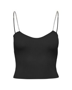 Blusa con Tiras Unicolor