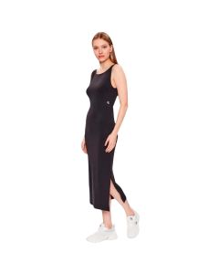 Back Twist Strappy Long Dress
