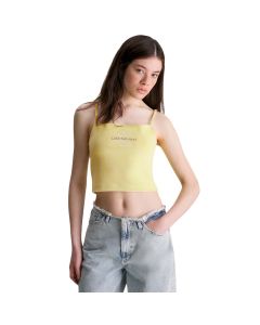 Towelling Strappy Top